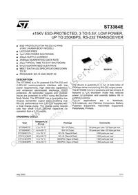 ST3384EBDR Datasheet Cover