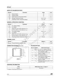 ST3L01K7R Datasheet Page 2