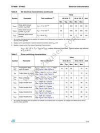 ST485BD Datasheet Page 7