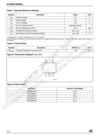 ST5R50MTR Datasheet Page 2