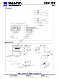 ST6122T Datasheet Cover