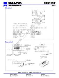 ST6129T Datasheet Cover