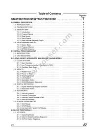 ST62E20CF1 Datasheet Page 2