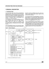 ST62E20CF1 Datasheet Page 4
