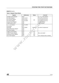 ST62E20CF1 Datasheet Page 21