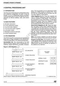 ST62T03CM6/TR Datasheet Page 16