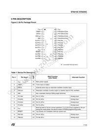 ST62T25CM6/TR Datasheet Page 7