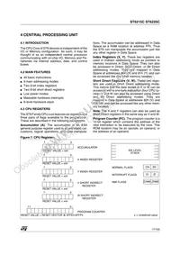 ST62T25CM6/TR Datasheet Page 17