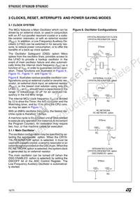 ST62T62CM6 Datasheet Page 16