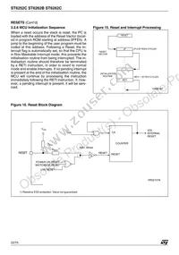ST62T62CM6 Datasheet Page 22