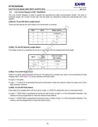 ST68C554CJ68-F Datasheet Page 20