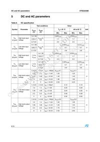 ST6G3238ETBR Datasheet Page 8