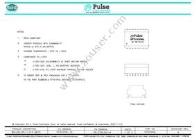 ST7010FNLT Datasheet Cover