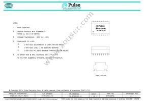 ST7032FNLT Datasheet Cover