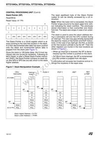 ST72C215G2M3 Datasheet Page 16