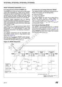 ST72C215G2M3 Datasheet Page 20