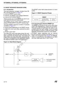 ST72F264G1B5 Datasheet Page 22
