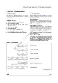 ST72F321BR9T3 Datasheet Page 21