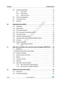 ST72F321J9TCXS Datasheet Page 4