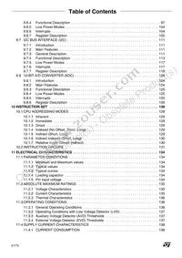 ST72F321M9T6 Datasheet Page 4