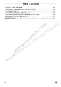 ST72F321M9T6 Datasheet Page 6