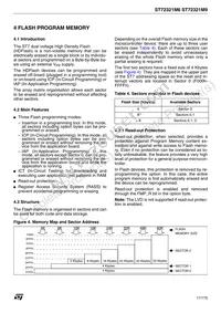 ST72F321M9T6 Datasheet Page 17