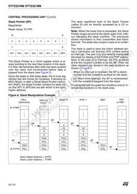 ST72F321M9T6 Datasheet Page 22