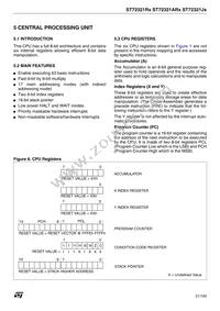 ST72F321R9TCTR Datasheet Page 21