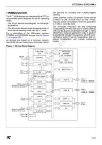 ST72F324BK2TCXS Datasheet Page 7