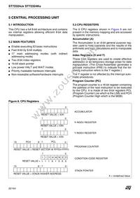 ST72F324BK2TCXS Datasheet Page 20