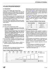 ST72F324K6TC/TR Datasheet Page 17