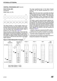 ST72F324K6TC/TR Datasheet Page 22