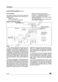 ST72F325J4T6TR Datasheet Page 22