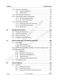 ST72F325J6TAE Datasheet Page 10