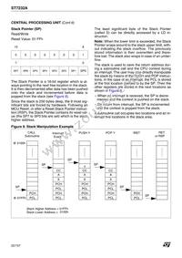 ST72F32AK2B6 Datasheet Page 22