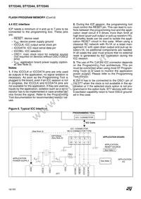 ST72F340S4T6 Datasheet Page 16