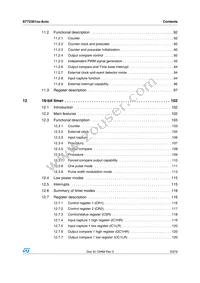 ST72F361AR6TAE Datasheet Page 5