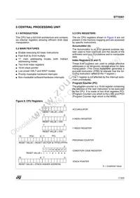 ST72F361K9TCE Datasheet Page 17