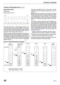 ST72F521M9T6TR Datasheet Page 23