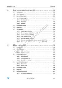 ST72F521R9TCTR Datasheet Page 7