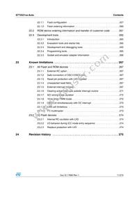 ST72F521R9TCTR Datasheet Page 11