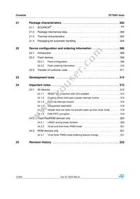 ST72F561R9TCS Datasheet Page 12