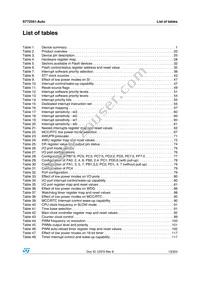 ST72F561R9TCS Datasheet Page 13