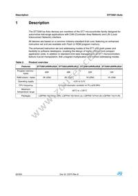 ST72F561R9TCS Datasheet Page 20