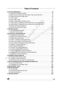ST72F561R9TCTR Datasheet Page 3