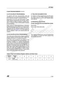 ST72F561R9TCTR Datasheet Page 17