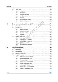 ST72F60K2U1TR Datasheet Page 4