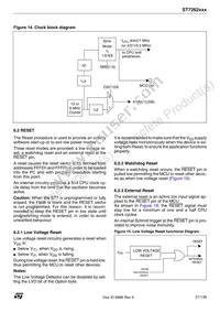 ST72F623F2M1TR Datasheet Page 21