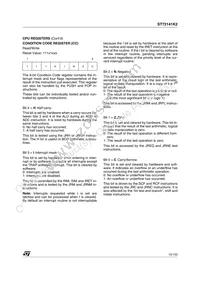 ST72T141K2M6 Datasheet Page 15