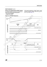 ST72T141K2M6 Datasheet Page 21